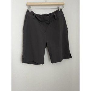 Isis Women’s Shorts Size 6 Quick Dry Golf Hiking Outdoor High Rise Bermuda Gray